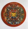 Magnet Buddha Mandala - K&uuml;hlschrankmagnet - Metallpinnwand - Nepal