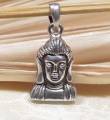 Kleiner Buddha Anh&auml;nger - Handarbeit - 925er Sterling Silber - NEPAL