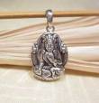 Anhänger GRÜNE TARA - Green Tara - 925er Sterling Silber - Schutzgöttin - NEPAL 