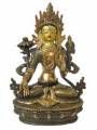 WEISSE TARA Statue - White Tara - feuervergoldet - ORIGINAL aus NEPAL 