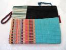 Patchwork Tasche - Vielzweck Beutel - Handgewebt - 100% Baumwolle - Project Nepal #13