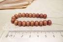 20 duftende Sandelholz Perlen - 8mm  - Sandalwood - NEPAL