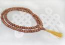 Buddhistische Gebetskette - Holz Mala - Guru Perle und Stupa - TIBET Nepal