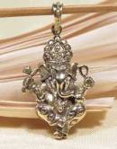 Anhänger Ganesha Elefantengott - 5 Metalle Amulett - Handarbeit aus Nepal