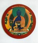 Magnet Medizin Buddha - Kühlschrankmagnet - Metallpinnwand - Nepal