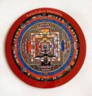 Magnet Kalachakra Mandala - Kühlschrankmagnet - Metallpinnwand - Nepal