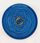 Magnet Tantric Cosmos Mandala - Kühlschrankmagnet - Metallpinnwand - Nepal