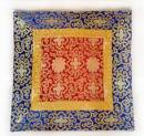 Traditionelle Tibetische Tischdecke - 64 x 64cm - Altardecke aus Lotusbrokat - Nepal