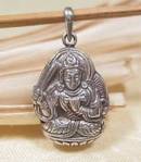 Anhänger Buddha Manjushri - 925er Sterling Silber - Nepal