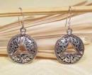 Ohrringe - filigran - 925er Sterling Silber - rund - Nepal