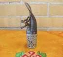 TIBET Stempel mit Horngriff - Siegeszeichen Symbol - Nepal