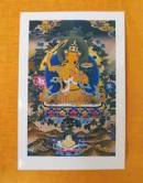 THANGKA POSTKARTE  Buddha Manjushree #1