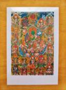 THANGKA POSTKARTE  - 21 TARA
