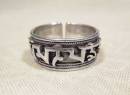 Mantra Ring Om Mani Padme Hum - 925er Silber - Tibet Schrift - Nepal