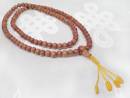 Sandelholz Mala Gebetskette - verstellbar - Guru Perle mit Stupa  - Nepal - Tibet