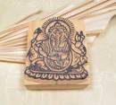 HOLZSTEMPEL - MOTIV - GANESHA - NEPAL - TIBET