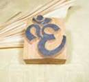 HOLZSTEMPEL - MOTIV - OM / AUM Symbol - Nepal Tibet