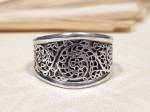 Filigraner Ring - 925er Sterling Silber - Free size - Nepal