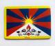 Magnet Tibet Fahne - K�hlschrankmagnet - Metallpinnwand - Nepal