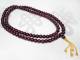 Rosenholz Mala XL - 10mm � Gebetskette � verstellbar - gelber Sch�tzerknoten - Nepal