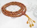 Bodhi Perlen Mala - Gebetskette - verstellbar - Indischer Bodhi Samen - Nepal