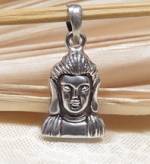Kleiner Buddha Anhänger - Handarbeit - 925er Sterling Silber - NEPAL