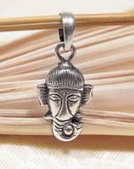 Kleiner Ganesha Anhänger - Elefantengott - 925er Sterling Silber - NEPAL