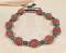Armband Rudraksha - Türkis Perlen -...