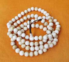 Gebetskette Naga Shell - Muschel Mala - Tibet - Nepal