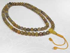 Onyx Mala - Diamantcut - Gebetskette - Nepal - Tibet